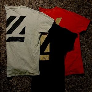 I’m selling 4 YoungLA tees for a low price.